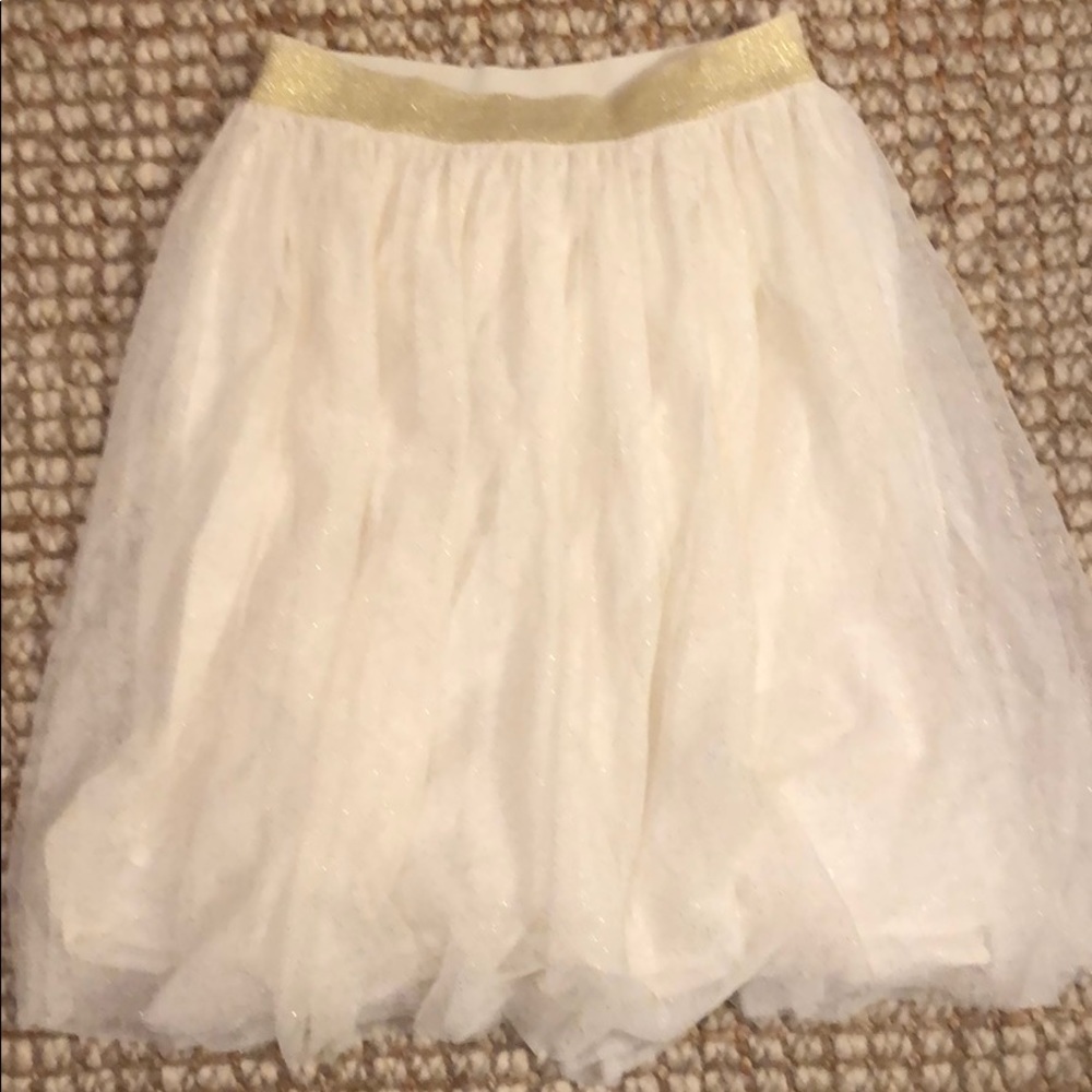 Gap cream and gold skirt. NWT. Size XL/12